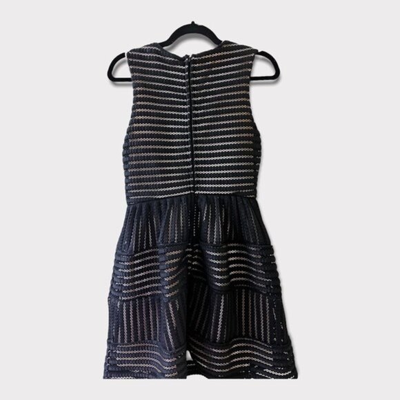 Charlotte Russe Evening Dress Black Light Pink Sleeveless Womens Size Medium - Picture 2 of 3